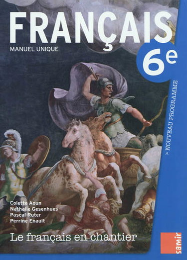 Couverture de Le français en chantier 6e