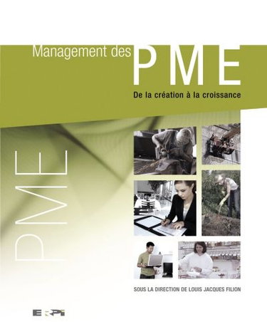 Couverture de Management des PME : de la création à la croissance