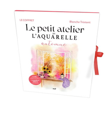 Couverture de Le petit atelier de l'aquarelle : automne