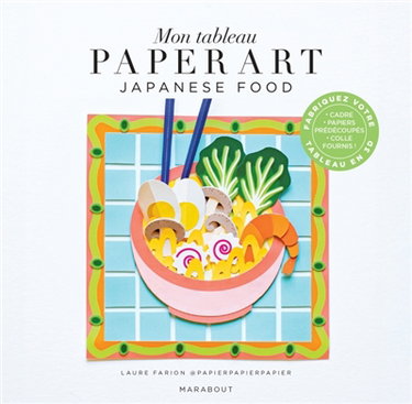 Couverture de Mon tableau paper art Japanese food