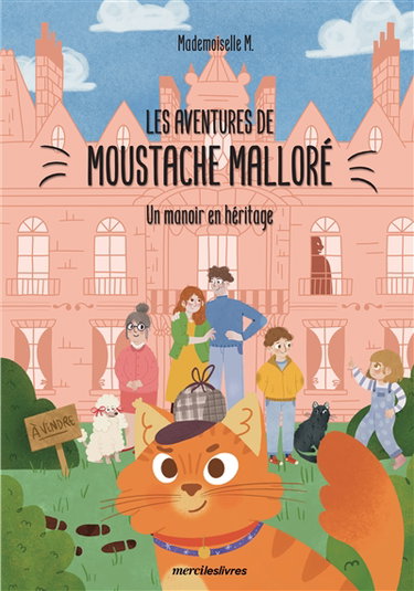 Couverture de Les aventures de Moustache Malloré. Un manoir en héritage