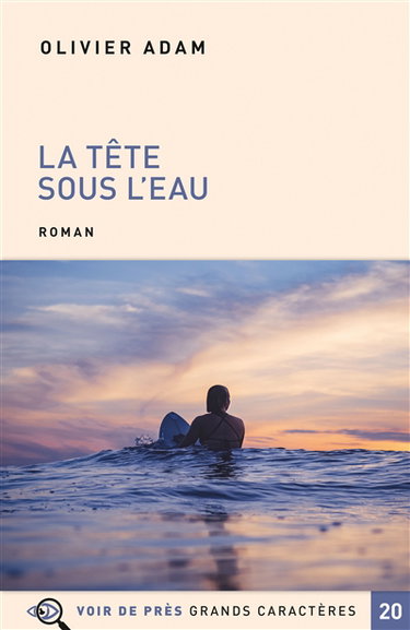 Couverture de La tête sous l'eau