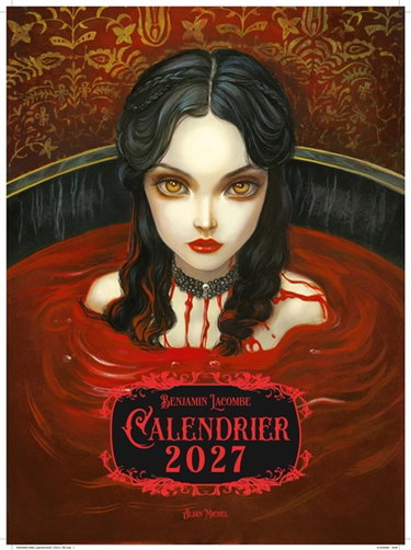 Couverture de Calendrier 2027 : Benjamin Lacombe