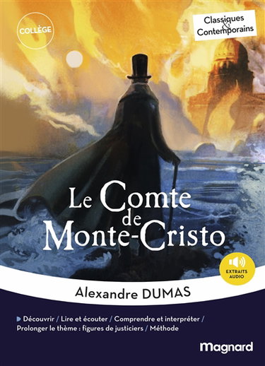 Couverture de Le comte de Monte-Cristo : extraits choisis