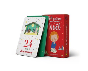 Couverture de Mes 24 prières pour attendre Noël