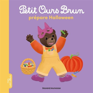 Couverture de Petit Ours Brun prépare Halloween
