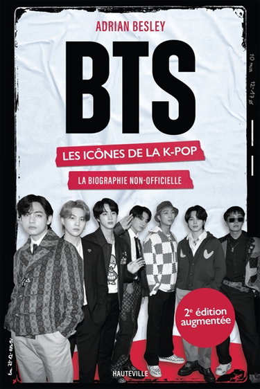 Couverture de BTS : les icônes de la K-pop : une biographie non-officielle