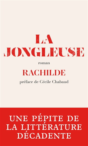 Couverture de La jongleuse