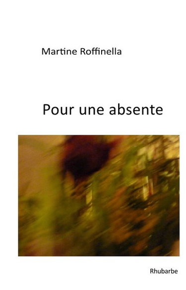 Couverture de Pour une absente