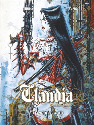 Couverture de Claudia, chevalier vampire. Vol. 4. La marque de la bête
