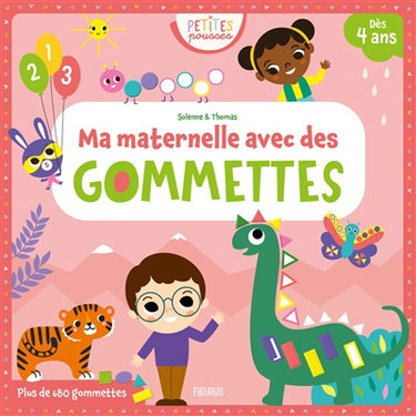 Couverture de Ma maternelle avec des gommettes