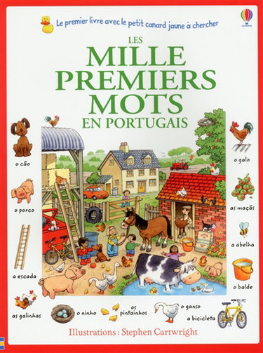 Couverture de Les mille premiers mots en portugais