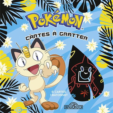 Couverture de Pokémon : cartes à gratter : Miaouss