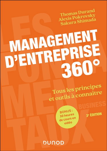 Couverture de Management d'entreprise 360° : tous les principes et outils à connaître