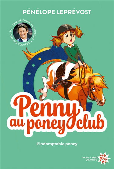 Couverture de Penny au poney-club. Vol. 2. L'indomptable poney