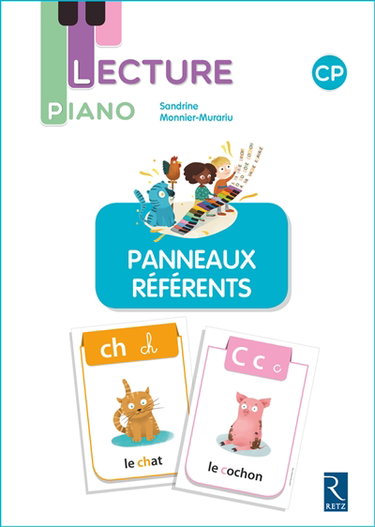 Couverture de Lecture piano CP : panneaux référents