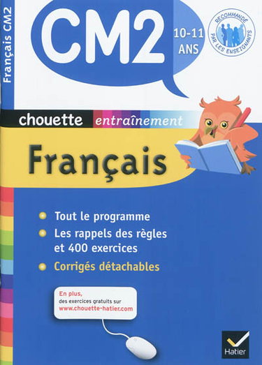 Couverture de Français CM2, 10-11 ans