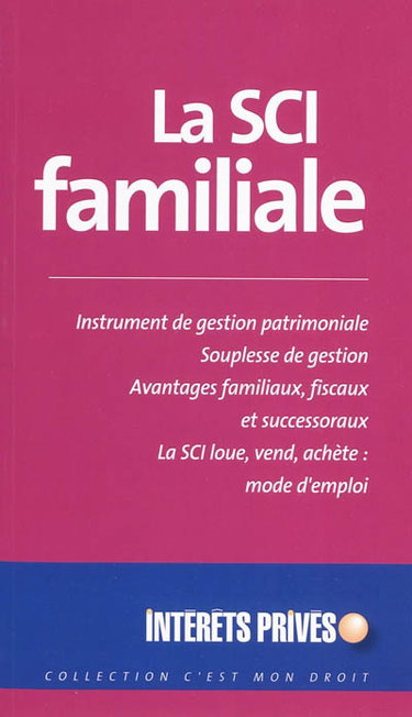 Couverture de La SCI familiale