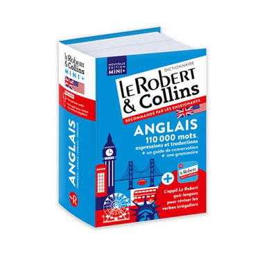Couverture de Le Robert & Collins mini + anglais : français-anglais, anglais-français