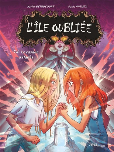 Couverture de L'île oubliée. Vol. 4. Le casque d'Hadès
