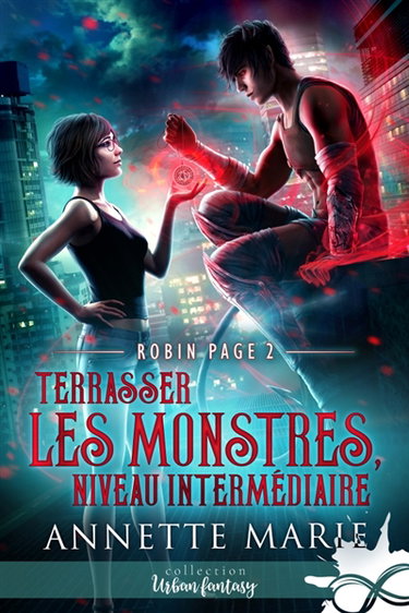 Couverture de Terrasser les monstres, niveau intermédiaire : Robin Page, T2