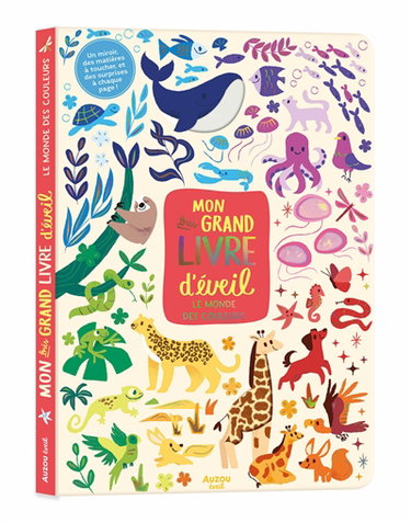 Couverture de Mon très grand livre d'éveil : le monde des couleurs