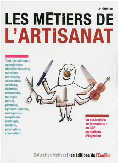 Couverture de Les métiers de l'artisanat
