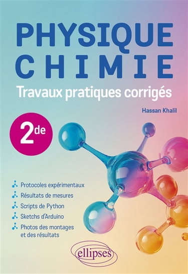 Couverture de Physique chimie 2de : travaux pratiques corrigés
