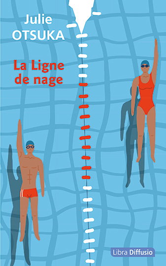 Couverture de La ligne de nage