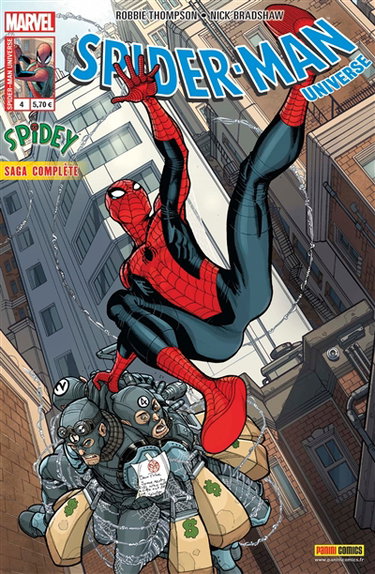 Couverture de Spider-Man Universe, n° 4. Spidey : saga complète