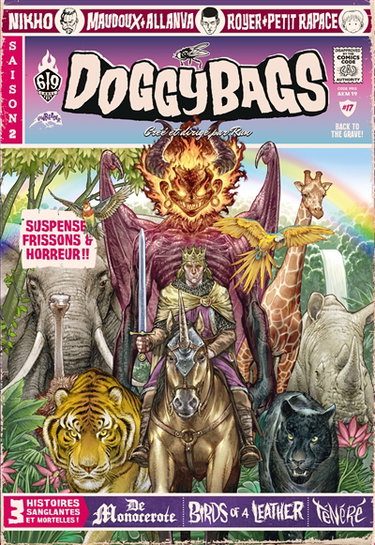 Couverture de Doggy bags : saison 2 : 3 histoires sanglantes et mortelles !. Vol. 17