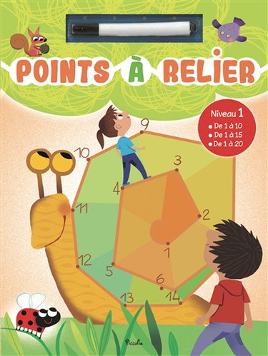 Couverture de Points à relier : niveau 1