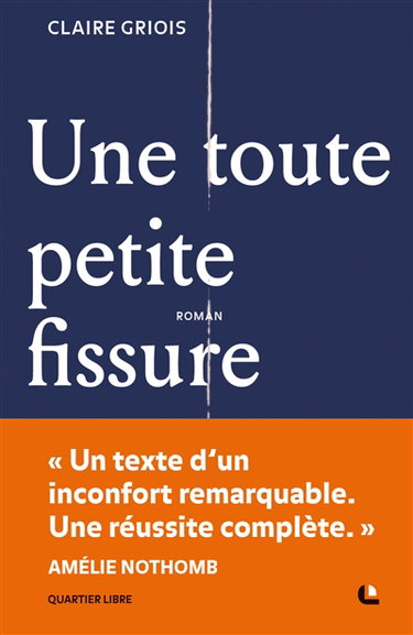 Couverture de Une toute petite fissure