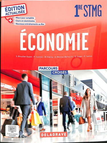 Couverture de Economie 1re STMG