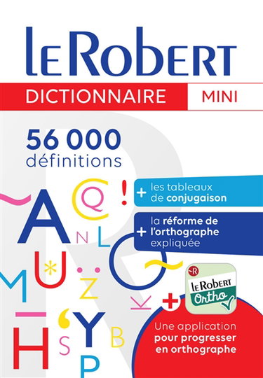 Couverture de Le Robert mini : 56.000 définitions