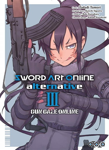 Couverture de Sword art online alternative : Gun gale online. Vol. 3