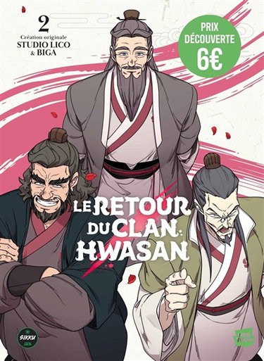 Couverture de Le retour du clan Hwasan. Vol. 2