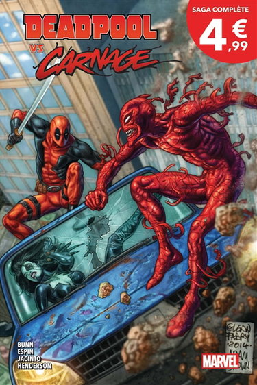 Couverture de Deadpool vs Carnage : chaîne symbolique