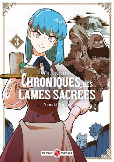 Couverture de Völundio : chroniques des lames sacrées. Vol. 3 par Nanaki Nanao