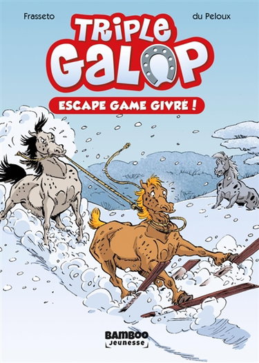 Couverture de Triple galop. Vol. 6. Escape game givré !