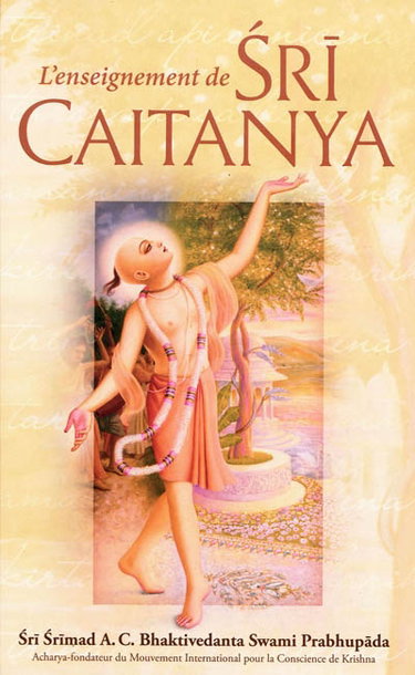 Couverture de L'enseignement de Sri Caitanya