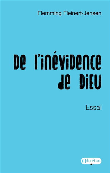 Couverture de De l'inévidence de Dieu : essai