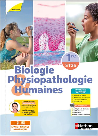 Couverture de Biologie & physiopathologie humaines 1re ST2S