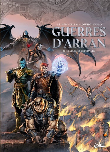 Couverture de Guerres d'Arran. Vol. 8. Cendres et couronnes