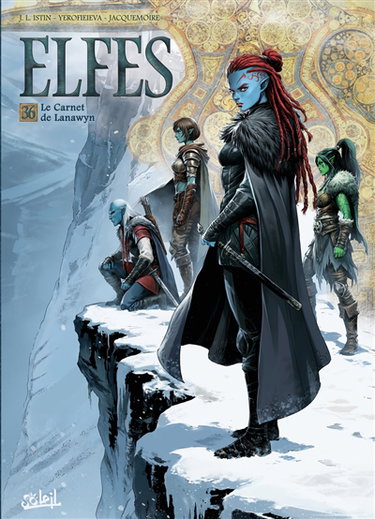 Couverture de Elfes. Vol. 36. Le carnet de Lanawyn