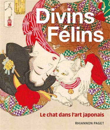 Couverture de Divins félins : le chat dans l'art japonais