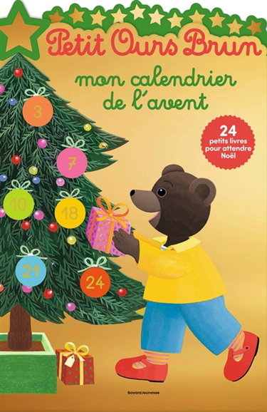 Couverture de Petit Ours Brun : mon calendrier de l'Avent