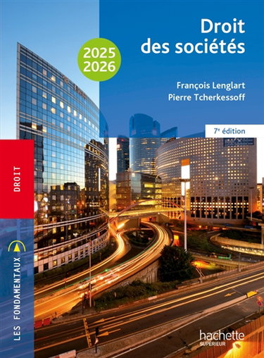 Couverture de Droit des sociétés : 2025-2026