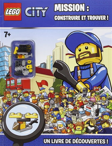Couverture de Lego City : mission : construire & trouver !