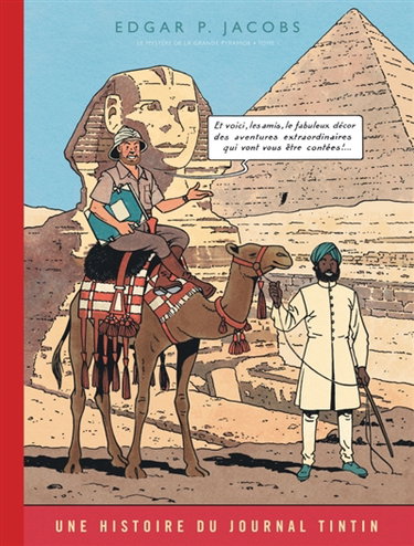 Couverture de Les aventures de Blake et Mortimer. Vol. 4. Le mystère de la grande pyramide. Vol. 1